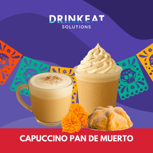 Capuccino Pan de Muerto